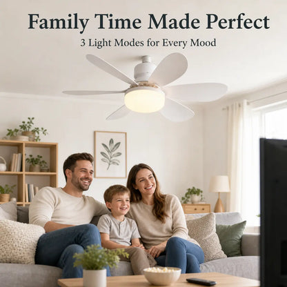 🏆LAST DAY SALE 49% OFF🔥SmartBreez™ LED Ceiling Fan Light – 20.5” Ultra-Quiet with Remote 🎯 | E27 + FREE B22 Adapter 🔌 | For Bedroom 😴, Kitchen 👩‍🍳 & Garage 🛠️ – UK Ready! 🇬🇧