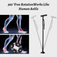 🦯 Multifunctional Folding Cane – Safe Steps, Day & Night ⏰