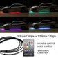 2026 Car Chassis Flexible RGB Waterproof LED Strip Lights (4PCS)