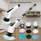 8-in-1 Cordless Electric Long Handle Retractable Cleaning Brush