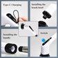 8-in-1 Cordless Electric Long Handle Retractable Cleaning Brush