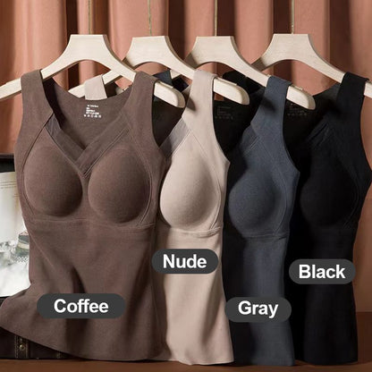 Graphene Self-heating Camisole With Built-in Bra