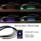 2026 Car Chassis Flexible RGB Waterproof LED Strip Lights (4PCS)