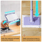 Fully Automatic Hand-washing Face Towel and Mop（Comes with Double-sided Cloth + Clip）