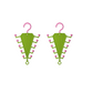 Multi-Functional V-Shaped Double Sided Hanger Storage Rack