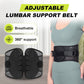 Adjustable Lumbar Support Belt Lower Back Brace