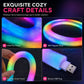 🌈 LIMITED-TIME 50% OFF! ✨ Faux Fur Neon Light Strip – 360° All-Round Glow, Flexible Decor Lamp 💈