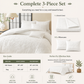 🛌🪢50% OFF!💤Elegant Tufted Comforter Cover Set