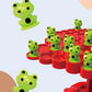 🐸Fun Holiday Gifts🎄Montessori Frog Balance Tree Game
