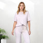 🔥🎁New arrival 50% OFF💥✨Chic Women's 2-Piece Outfit – Comfy Top & Matching Pants