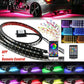 2026 Car Chassis Flexible RGB Waterproof LED Strip Lights (4PCS)