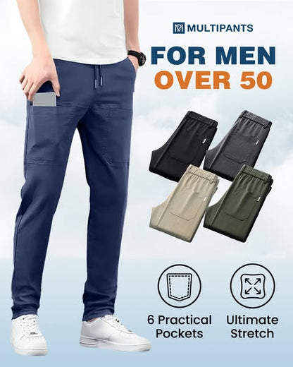 🔥NEW YEAR SALE $32.99!!⚡50K+ SOLD!🔥MultiPants – High Stretch Multi-pocket Durable Cargo Pants