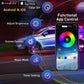 2026 Car Chassis Flexible RGB Waterproof LED Strip Lights (4PCS)