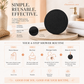 📢📢50% OFF !! ⏰🖤Exfoliating Scrub Bath Pads🧖‍♀️Gently exfoliate, unclog pores, reveal brighter skin
