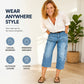 Special Offer📢📢50% OFF !! ⏰Women's Casual Stretchy Cropped Denim Pants