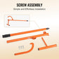 Steel Timberjack Log Lifter, Heavy Duty Log Jack, Solid Steel Log Roller Tool for Safe Lifting & Rolling Firewood, 2 Styles Available