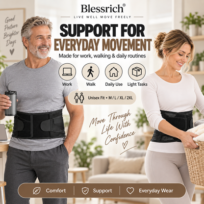 📢📢50% OFF !! ⏰Breathable Posture Corrector - Back Pain Relief & Tummy Control