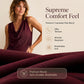 👗 Elegant Slim Fit Cowl Neck Dress – Sleeveless, Side Pockets, Versatile ✨