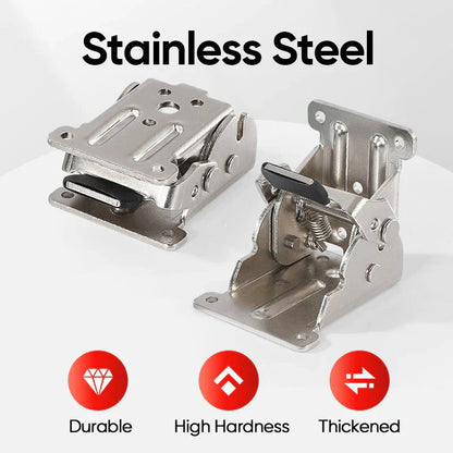 🔥HOT SALE-50%OFF-🛠️90-Degree Self-locking Folding Hinge Lock