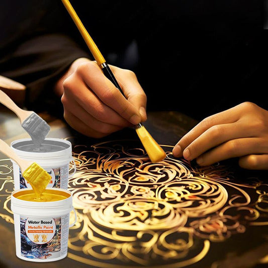 🔥HOT SALE 50% OFF🔥Water Based Gold Leaf Paint For Art, Painting, Handcrafts