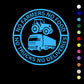 Car Vinyl Sticker: No Farmers No Food - No Trucks No Deliveries