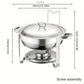 🔥 50% OFF NOW! 🎄 Stainless Steel Chafing Dish Buffet Set - Even Heat & Durable, Perfect for Holiday Gatherings and Parties ✨