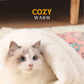 🐱☁️Plush Cave-Style Semi-Enclosed Cat Sleeping Bag Pet Bed | Soft Plush Lining, Washable and Easy to Care🧺