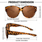 😎UV400 Protection Fit Over Glasses Sunglasses（Add 2/4 pcs to cart）