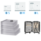 🔥HOUSTONGET Wireless Travel Vacuum Storage Bags (with Built-in Vacuum Pump)