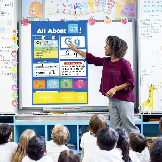 🔥 SALE 60% OFF 📚Alphabet Learning Pocket Chart