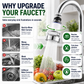 🚰 LIMITED-TIME 50% OFF! 💧 360° Faucet Filter – Refreshing, Practical, Splash‑Free ✨