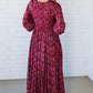 🌺50% OFF NOW! ✨ Women’s Floral Rayon Smocked-Waist Lined Maxi Dress – Flattering Fit, Lightweight Fabric & Elegant Boho Style 💃