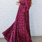 🌺50% OFF NOW! ✨ Women’s Floral Rayon Smocked-Waist Lined Maxi Dress – Flattering Fit, Lightweight Fabric & Elegant Boho Style 💃