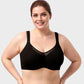 Women's Elegant Sheer Full Coverage Plus Size Bra