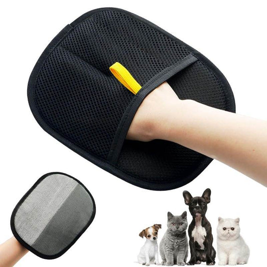🎉 BUY 1 GET 1 FREE! Reusable Electrostatic Pet Hair Removal Glove – Works on Clothes, Couch & Car! 🐾🧤
