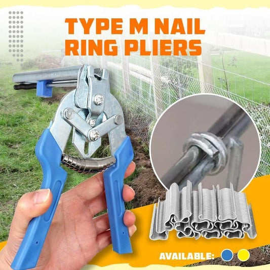 🎉 2026 Sale — Over 105,000 Sold! 🔧 Type M Nail Ring Pliers – Thickened Jaws & Anti-Slip Grip 🐦