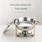 🔥 50% OFF NOW! 🎄 Stainless Steel Chafing Dish Buffet Set - Even Heat & Durable, Perfect for Holiday Gatherings and Parties ✨