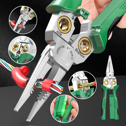🔥8-in-1 Multifunctional Wire Cutter Scissors with Electrical Test( Last day, 50% off)