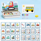 🎉HOT SALE🎉Magnetic Puzzles Face Dress Up Travel Game Double Side Preschool Educational Learning Toy for Kids