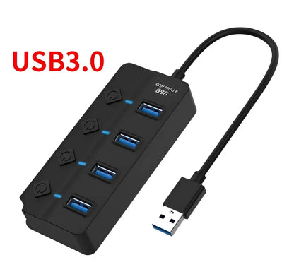 Independent switch usb splitter