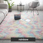 Nice gift*Gradient Color Plush Floor Mat
