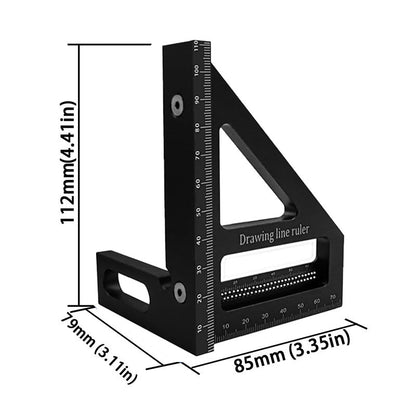 3D Multi-Angle Measuring Ruler