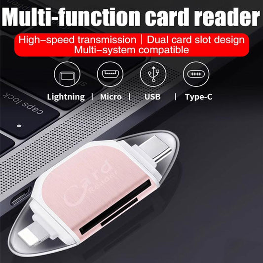 🔥Hot Sale - 49% OFF🔥4-in-1 Multifunctional Card Reader