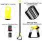 Limited time holiday discounts！！30-61 Inch Black Adjustable Weeding Loop Stirrup Hoe