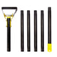 Limited time holiday discounts！！30-61 Inch Black Adjustable Weeding Loop Stirrup Hoe