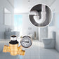 Lead-Free RV Water Pressure Regulator with Gauge