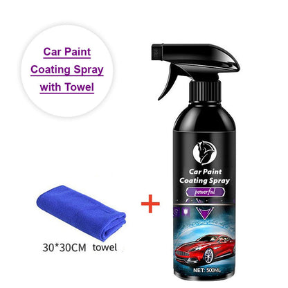 💥Multi-Purpose Car Paint Coating Spray with Towel