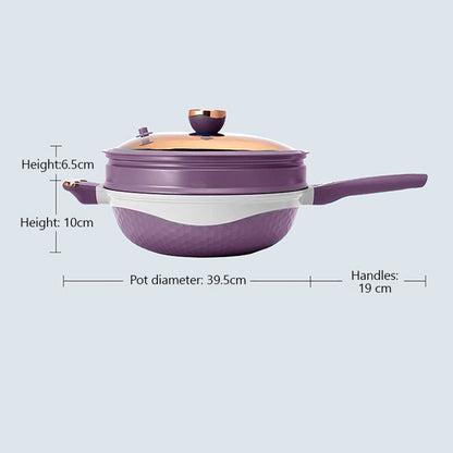 🚨Limited Time Offer👉Multifunctional Non-Stick Frying Pan with Lid