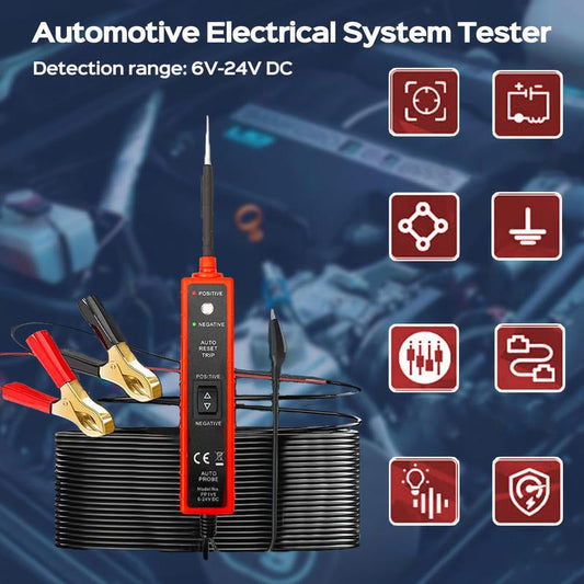 6-24V DC Automotive Electrical System Circuit Tester