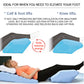 🛏️Inflatable leg pillows on the bed to prevent varicose veins